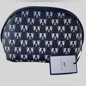 Dabney Lee French Bulldog Frenchie Makeup Cosmetic Case NEW